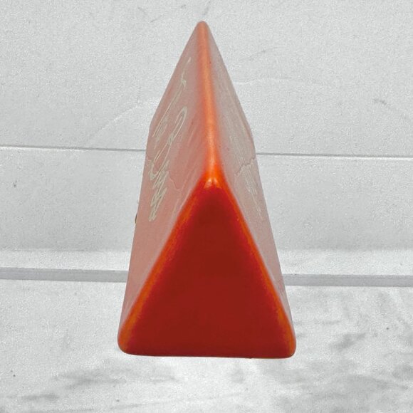 Ashland 7" Wedge Ceramic Tabletop Decor Sign The Boss/ killin' it Orange Gold - Picture 6 of 12